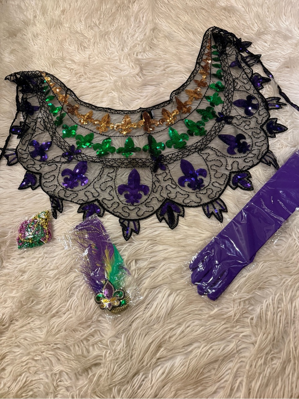 Women’s Mardi Gras costume set (D3)